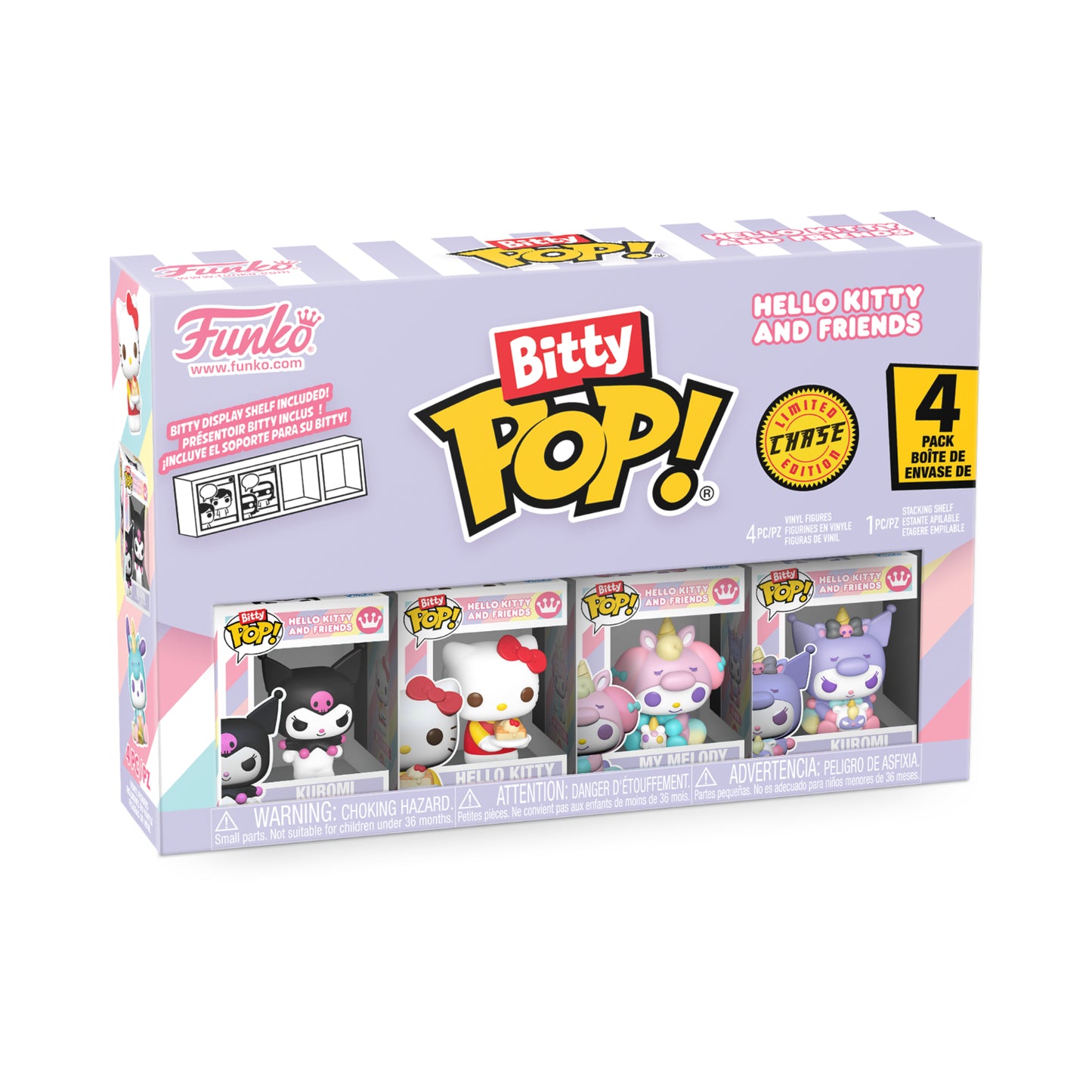 Funko Bitty Pop!: Hello Kitty And Friends - Series 3 4 Pack