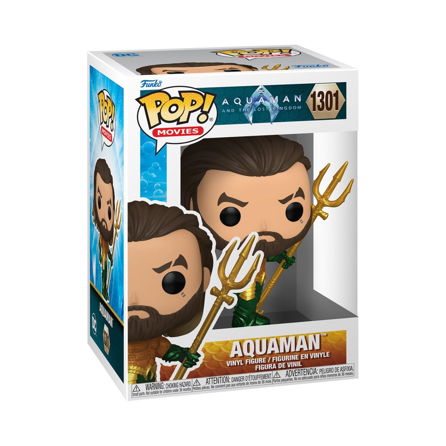 Movies: DC Aquaman And The Lost Kingdom - Aquaman With Trident