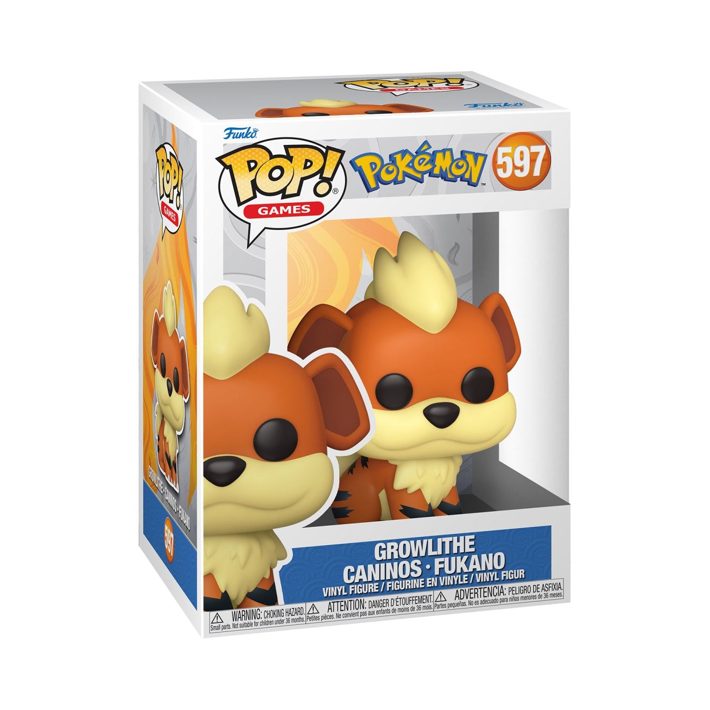 Games: Pokemon - Growlithe Caninos Fukano