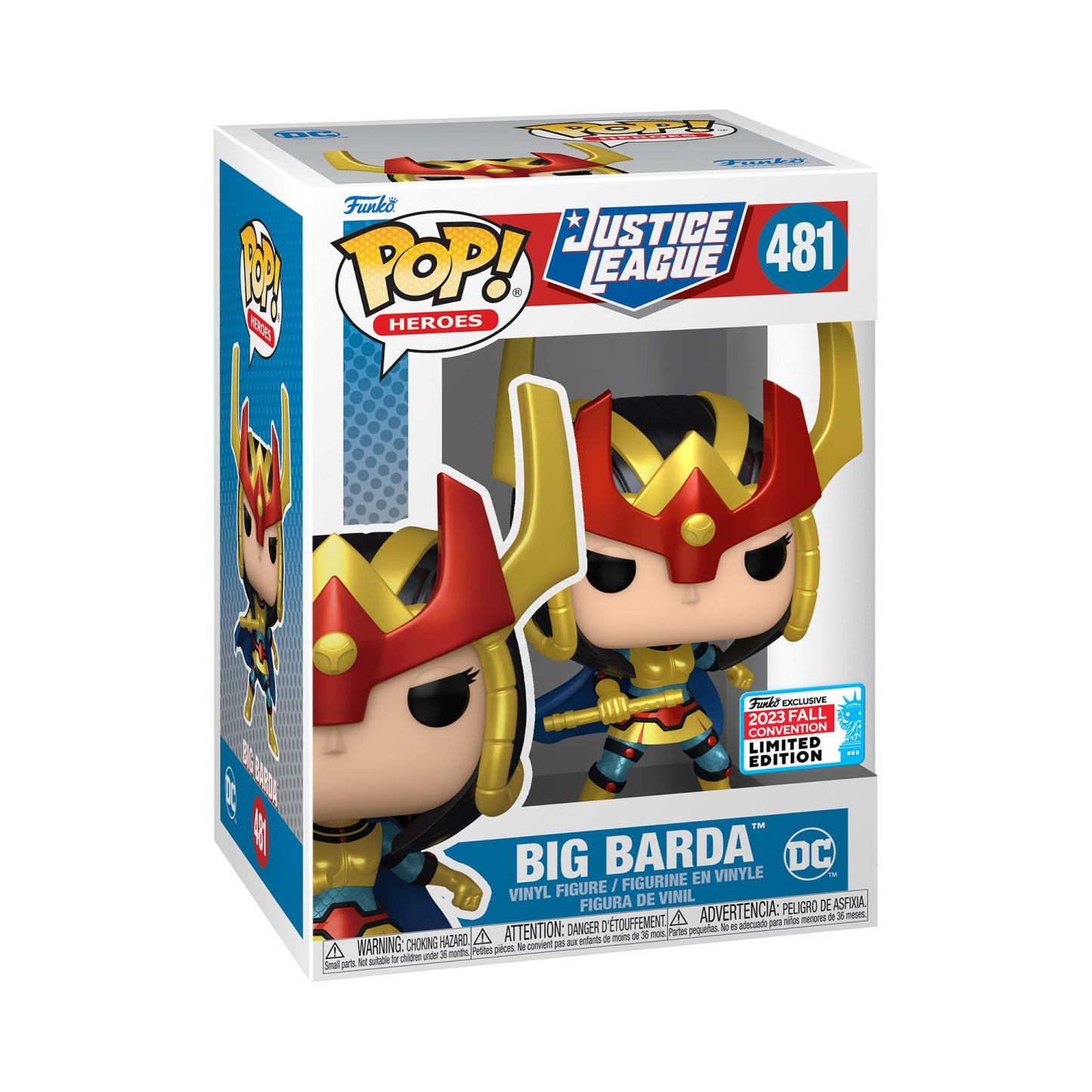 Heroes: Justice League - Big Barda (Funko Exclusive 2023 Fall Convention Limited Edition)