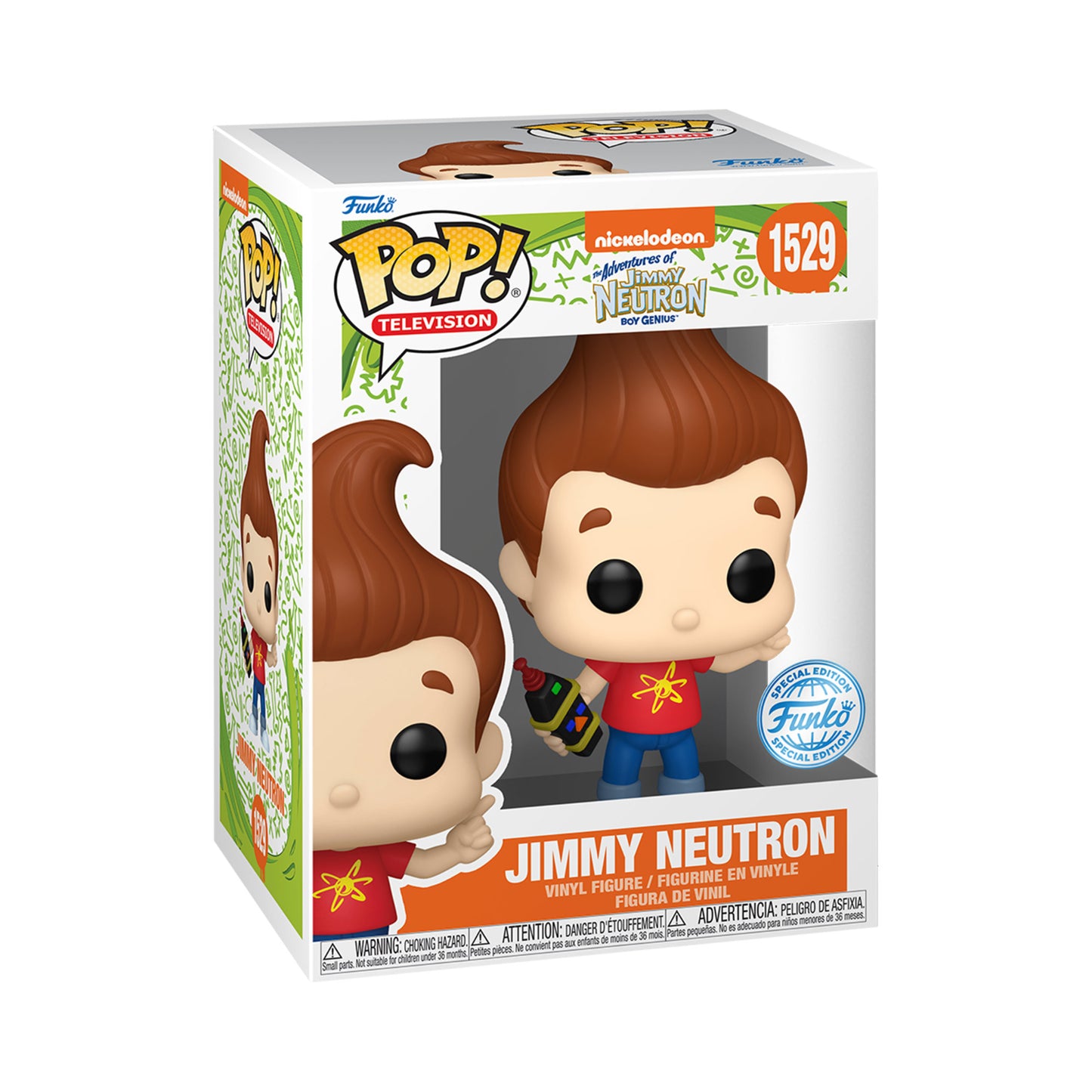 Television: Nickelodeon Jimmy Neutron Boy Genius - Jimmy Neutron