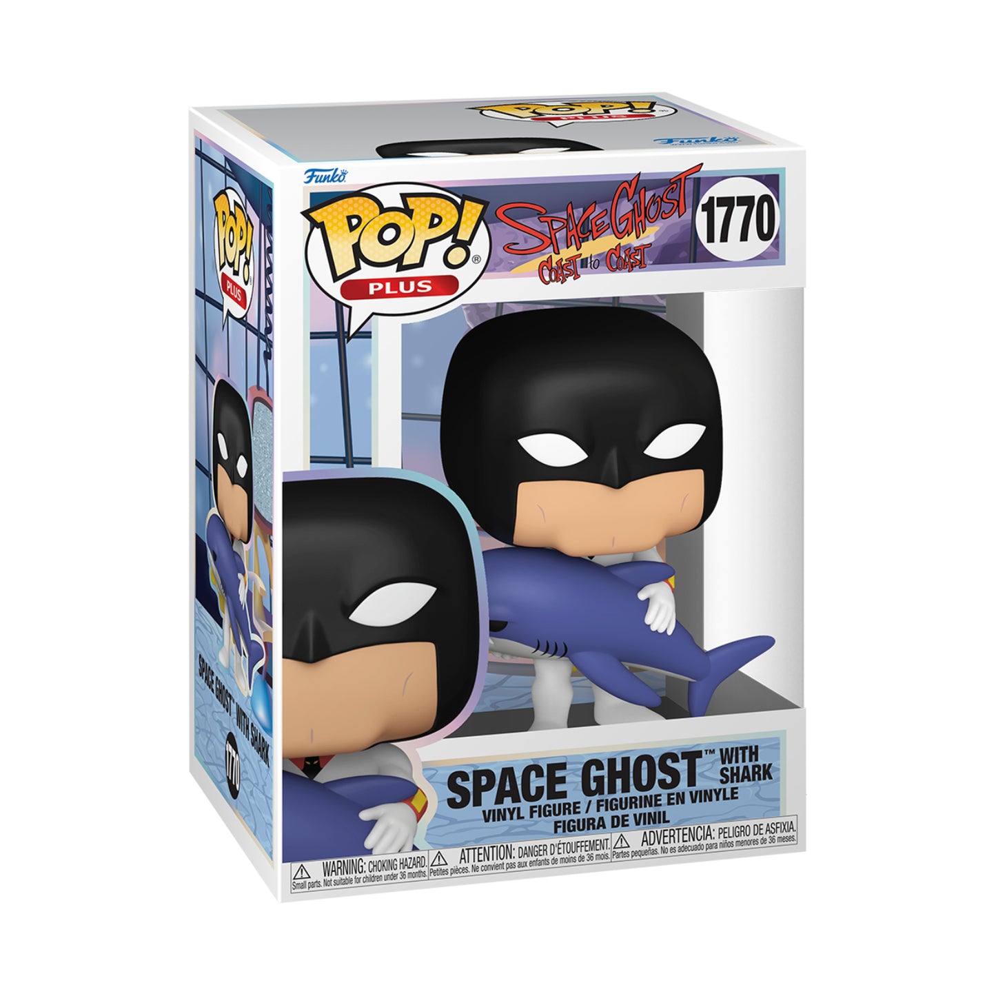 Plus: Space Ghost Coast To Coast - Space Ghost With Shark