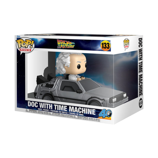 Rides Deluxe: Back to the Future - Doc With Time Machine