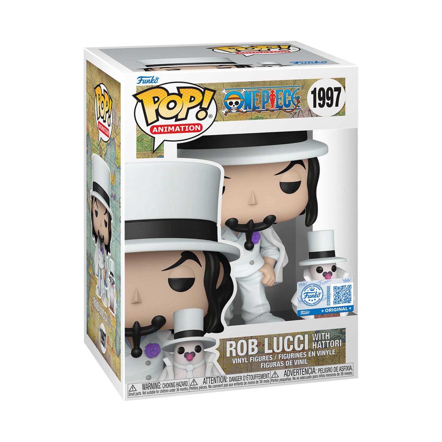 Animation: One Piece - Rob Lucci With Hattori (Special Edition)