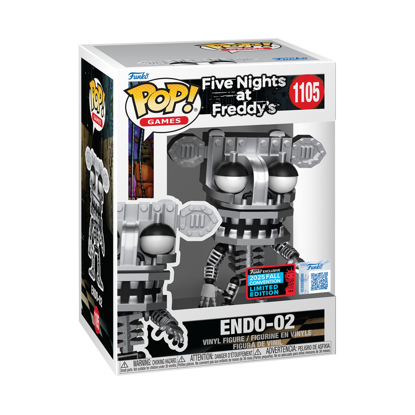 Games: Five Nights At Freddys - Endo-02(Funko Exclusive 2025 Fall Convention Limited Edition)