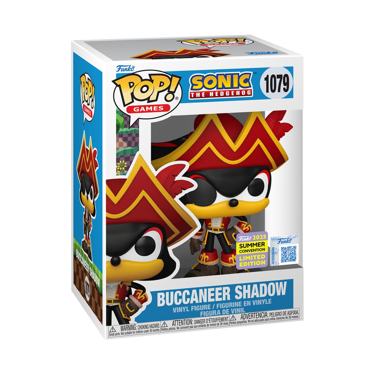 Games: Sonic The Hedgehog - Buccaneer Shadow (Funko 2025 Summer Convention Limited Edition)