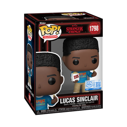 Funko Pop! Television: Netflix Stranger Things - Lucas Sinclair(Secial Edition)