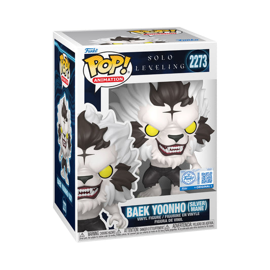Funko Pop! Animation: Solo Leveling - Baek Yoonho (Silver Mane)(Special Edition)