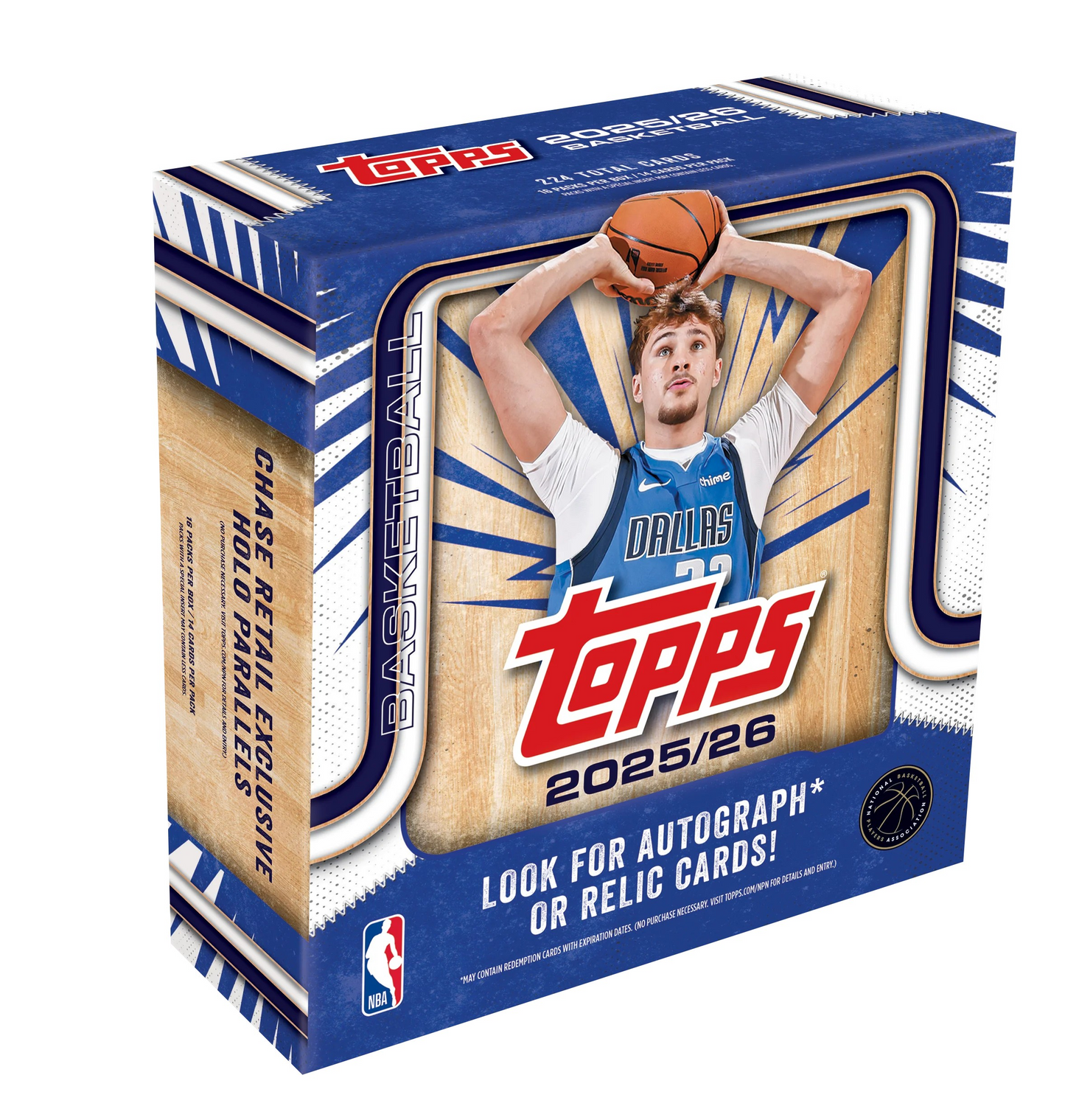 Topps 2025-26 NBA Basketball Trading Cards (Mega Box)