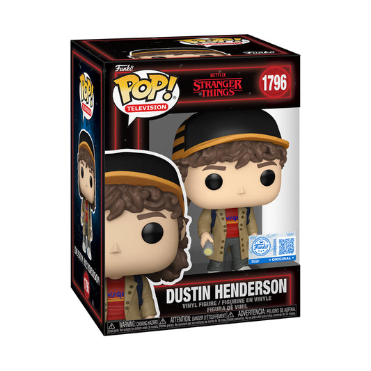 Funko Pop! Television: Netflix Stranger Things - Dustin Henderson(Special Edition)