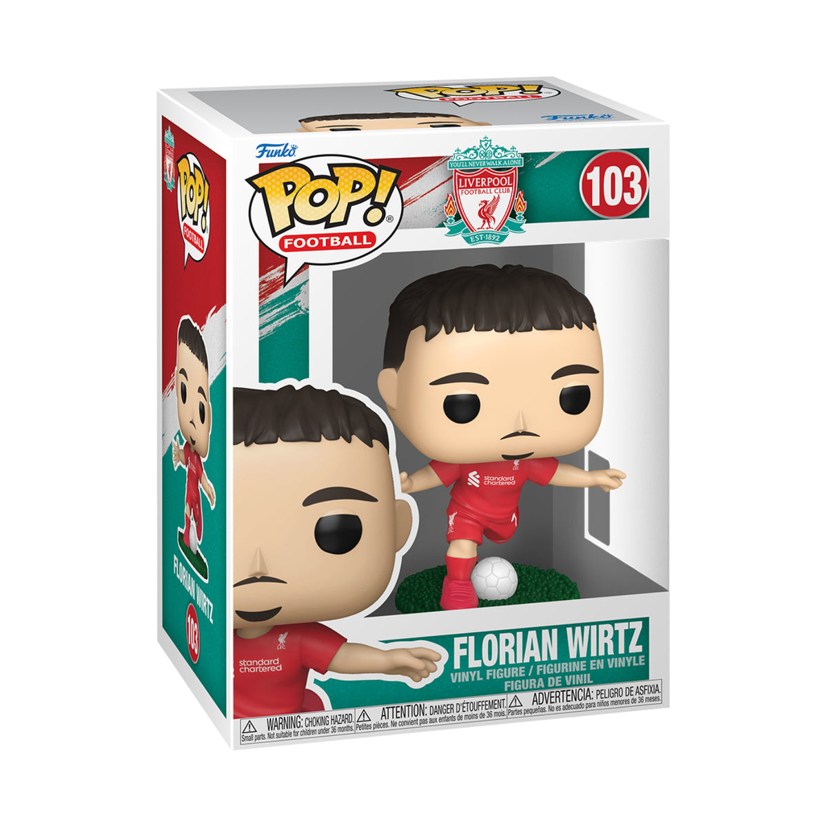 Funko Pop! Football: Liverpool FC - Florian Wirtz