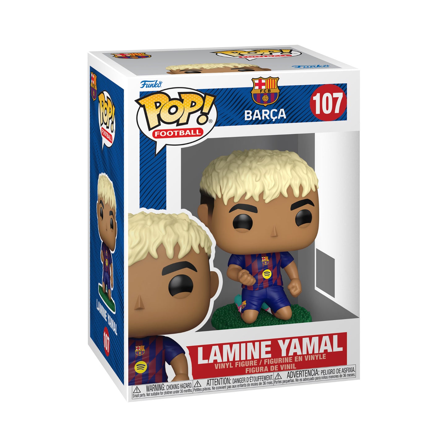 Funko Pop! Football: FC Barcelona - Lamine Yamal (Kneeling)