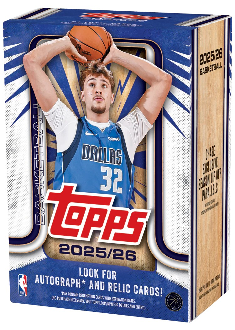 Topps 2025-26 NBA Basketball Trading Cards (Value Box)