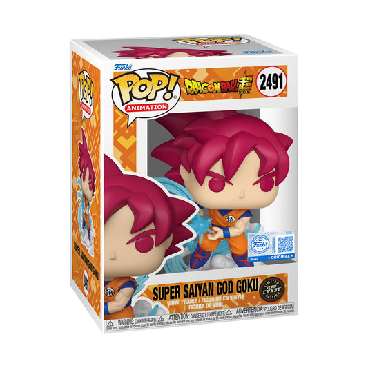 Funko Pop! Animation: Dragon Ball Super - Super Saiyan God Goku (Kamehameha)(Special Edition)