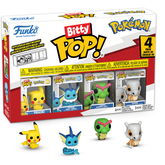 Funko Bitty Pop!: Pokemon - Series 1 4 Pack