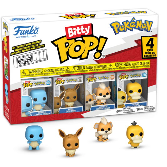 Funko Bitty Pop!: Pokemon - Series 4 4 Pack