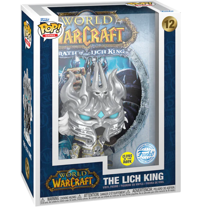 Funko Pop! Game Cover: World of Warcraft - Wrath of the Lich King (Glow-in-the-Dark) (Gamestop Exclusive)