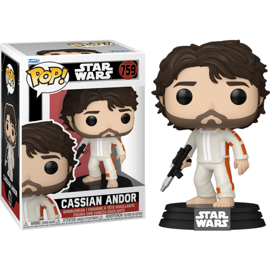 Star Wars Andor - Cassian Andor With Blaster