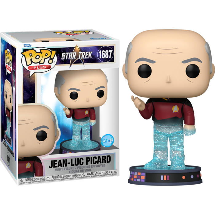 Plus: Star Trek - Jean-Luc Picard (Glitter)