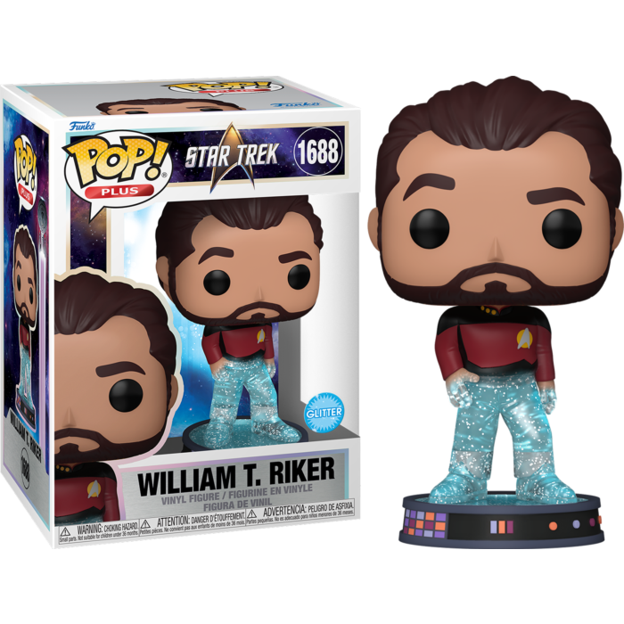 Plus: Star Trek - William T. Riker (Glitter)