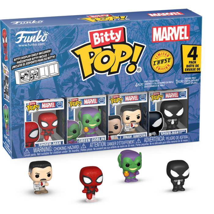 Funko Bitty Pop!: Spider-Man - Series 1 4 Pack