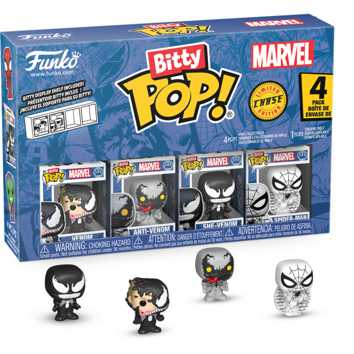 Funko Bitty Pop!: Spider-Man - Series 3 4 Pack