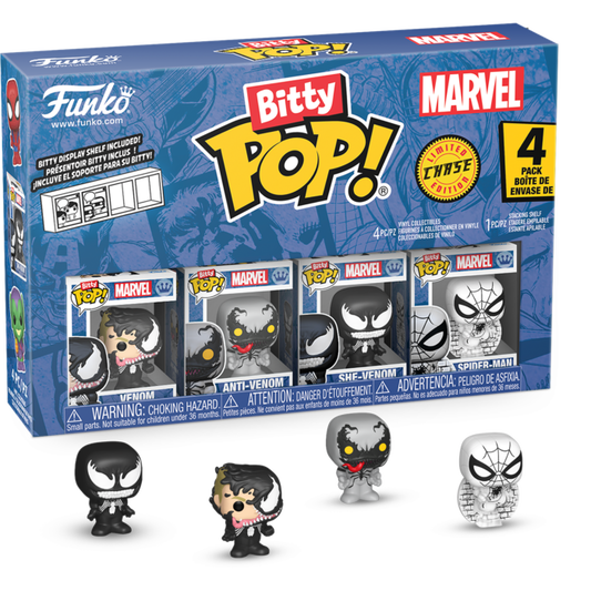 Funko Bitty Pop!: Spider-Man - Series 3 4 Pack