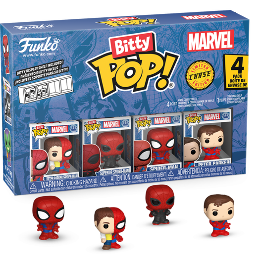 Funko Bitty Pop!: Spider-Man - Series 4 4 Pack