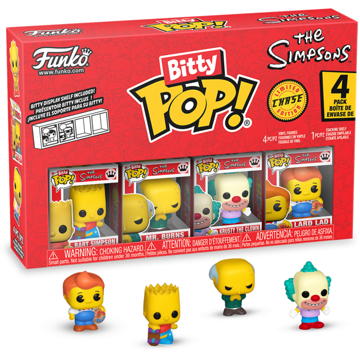 Funko Bitty Pop!: The Simpsons - Series 1 4 Pack