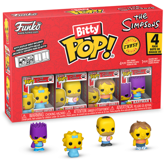 Funko Bitty Pop!: The Simpsons - Series 3 4 Pack