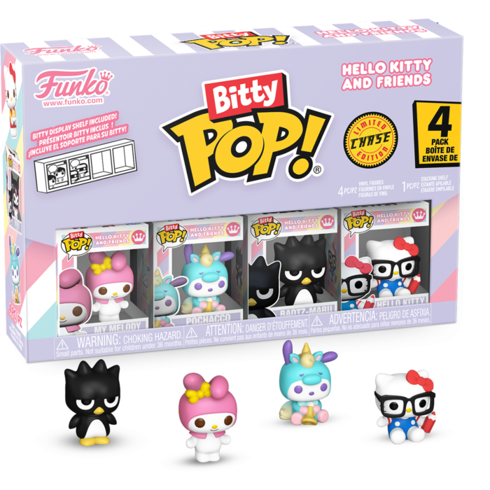 Funko Bitty Pop!: Hello Kitty And Friends - Series 4 4 Pack