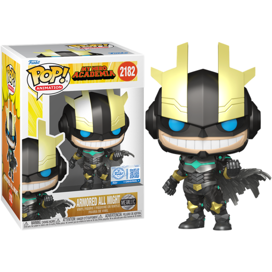 My Hero Academia - Armored All Might Metallic Pop! Vinyl Figure
