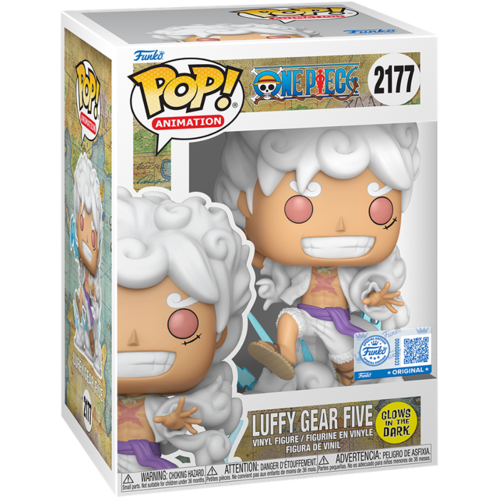 One Piece - Luffy Gear Five Glow-in-the-Dark Pop! Vinyl Figure