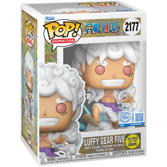 One Piece - Luffy Gear Five Glow-in-the-Dark Pop! Vinyl Figure