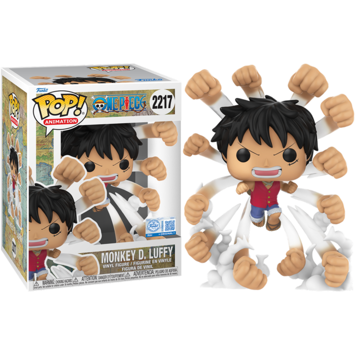 One Piece - Monkey D. Luffy (Gum Gum Gatling) Pop! Premium Vinyl Figure